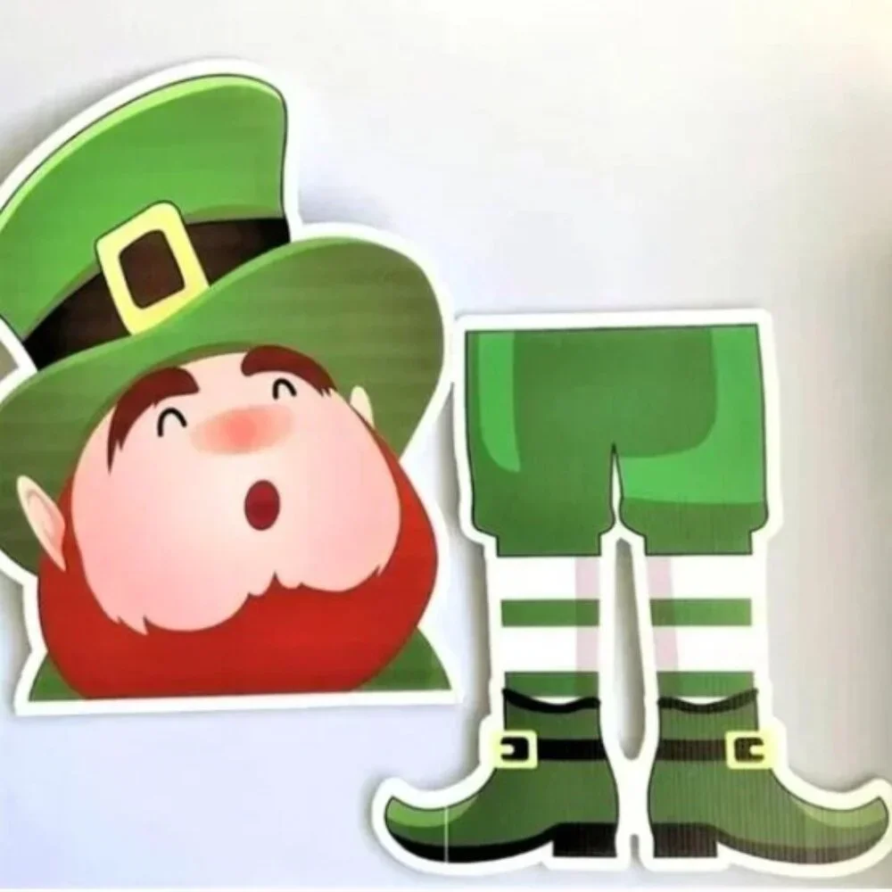 ST. PATRICK'S DAY YARD SIGN OUTDOOR DECORATIONS 6 PCS PARTY HOLIDAY - Picture 11 of 14